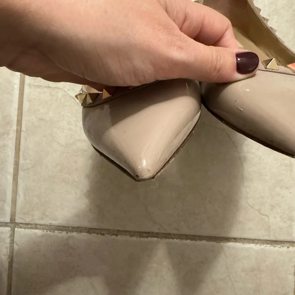 Valentino Rockstud Flat Size 36.5 - Picture 3 of 8